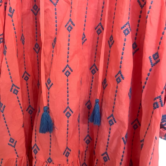 Umgee dress Pink and Blue Dress new boho small - Picture 10 of 11